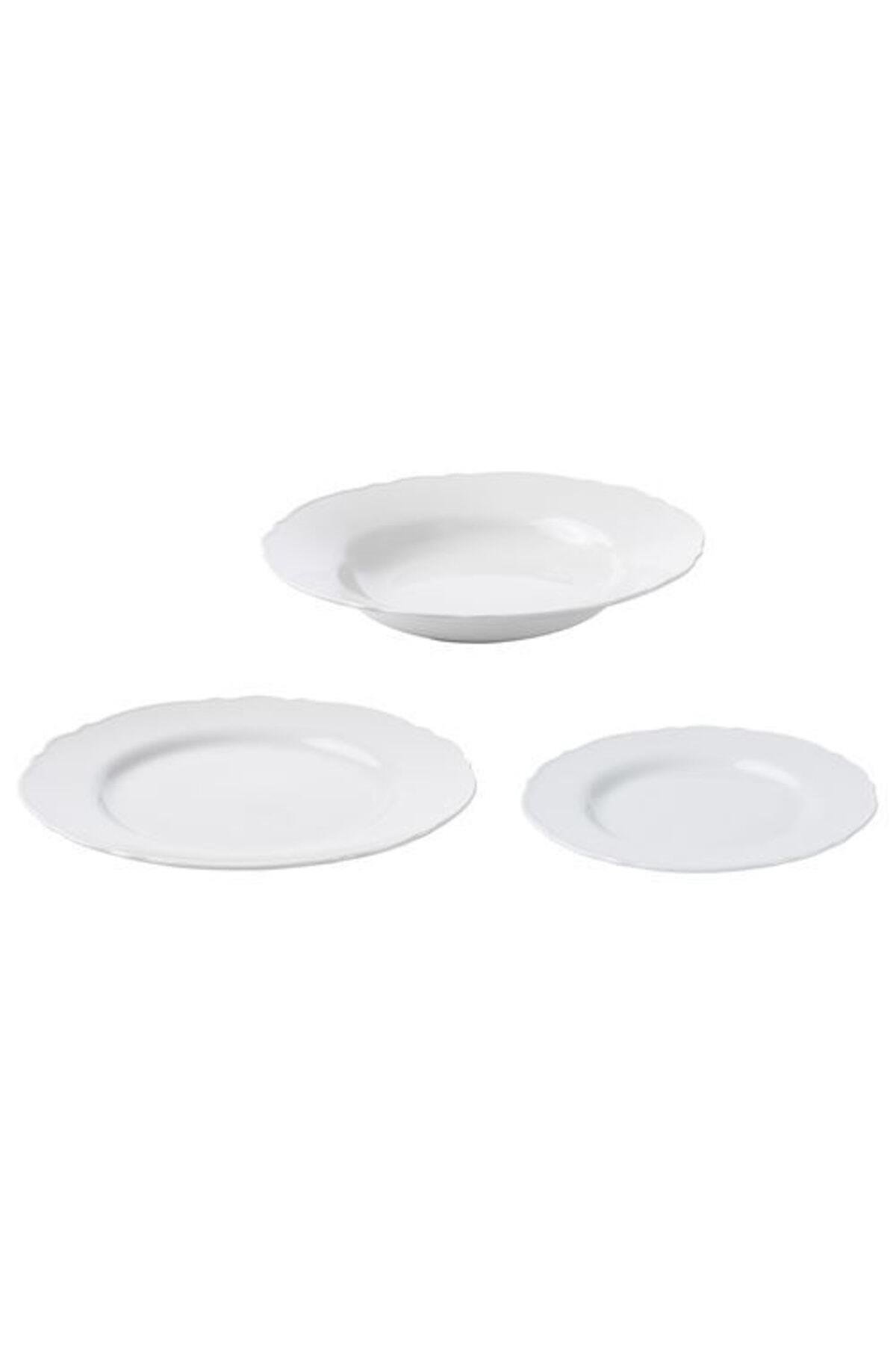 Upplaga, Yemek Takımı, Beyaz