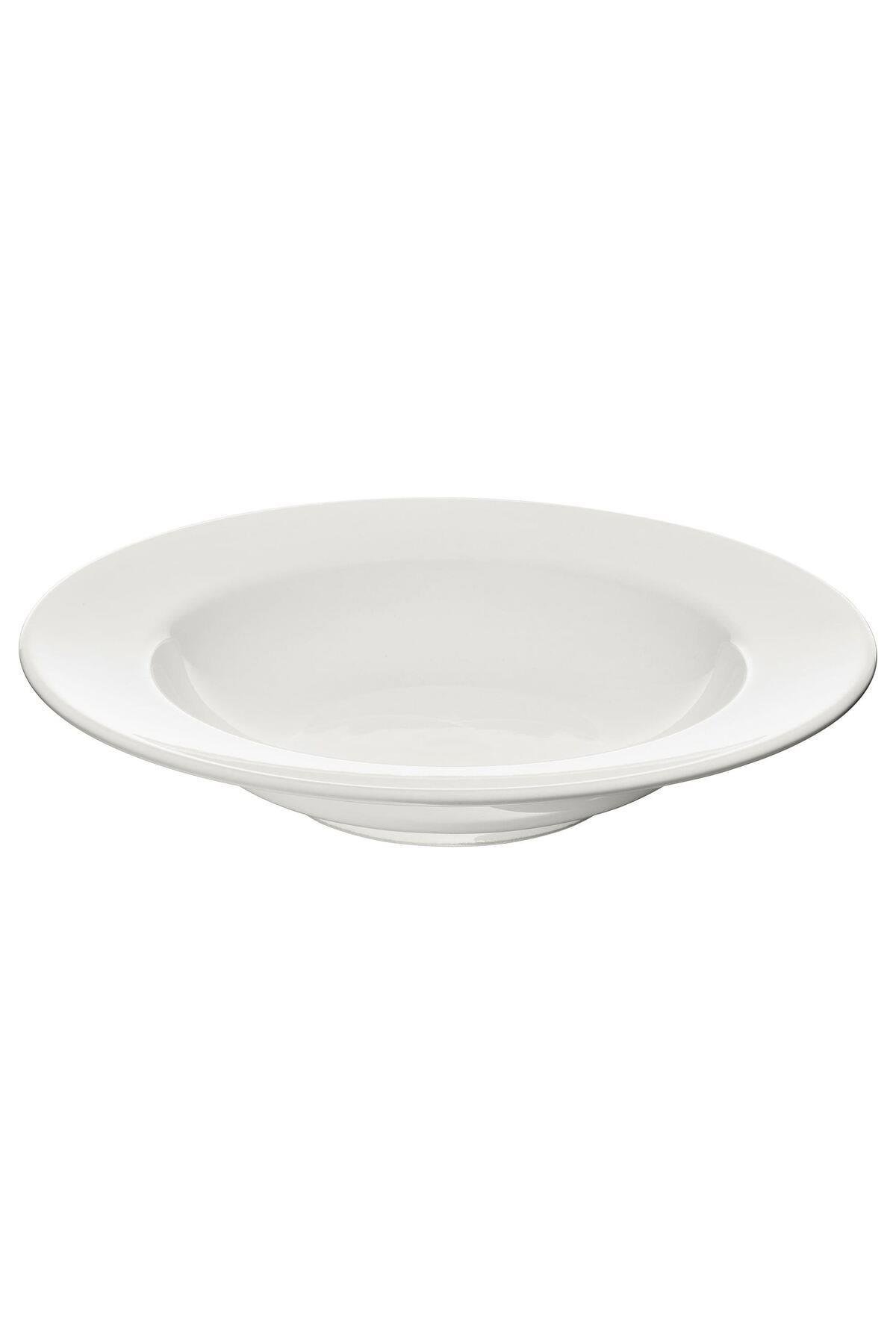 Vardagen 23 cm Çukur Porselen Tabak Kırık Beyaz 6 Parça SET Kentsoylu60289277B