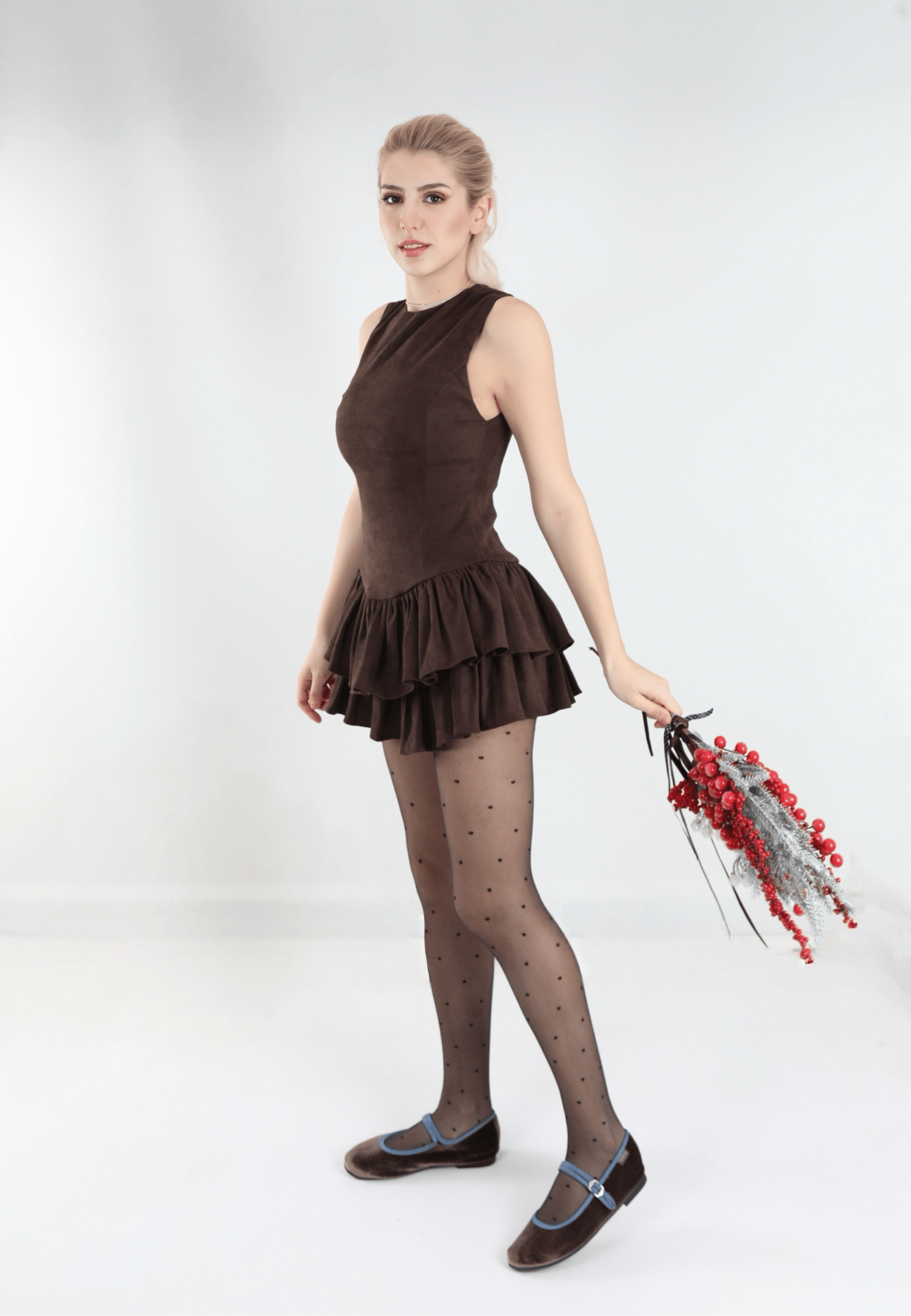 Cinnamon Whirl Dress
