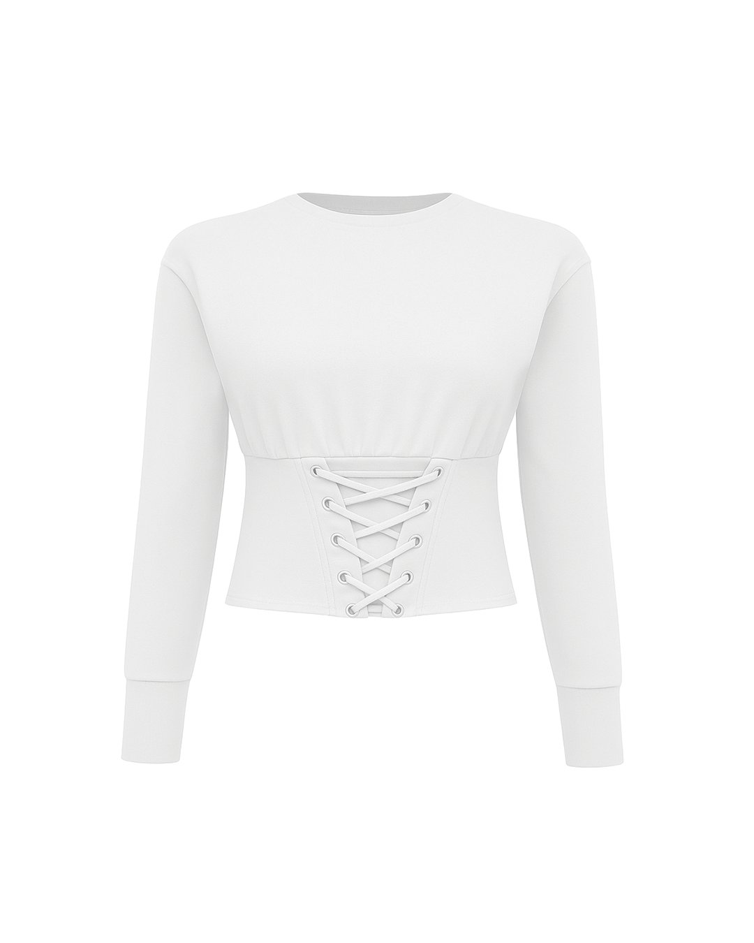 Lila Sweatshirt White