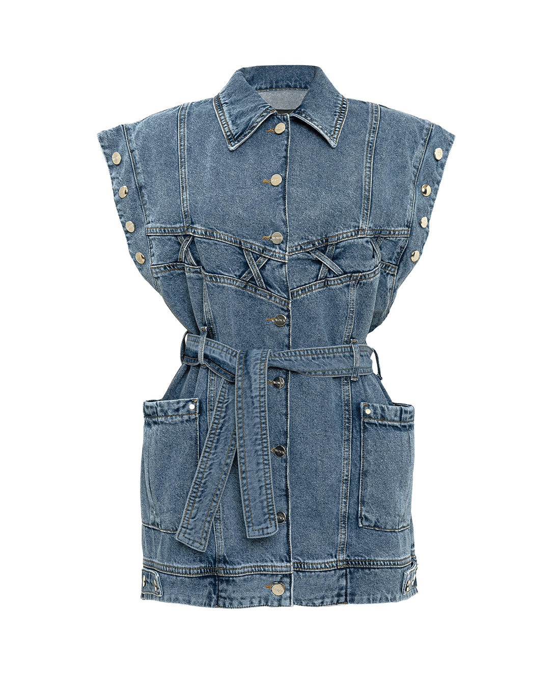 Yuliya Denim Vest