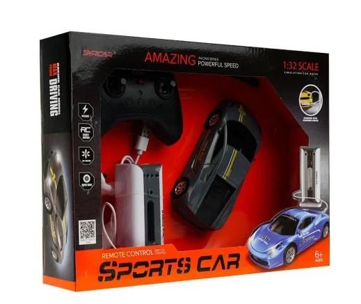 1:24 Uzaktan Kumandalı Sports Car - Siyah & Sarı 