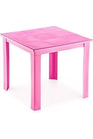 50x50 H:40 PLASTİK MASA PEMBE