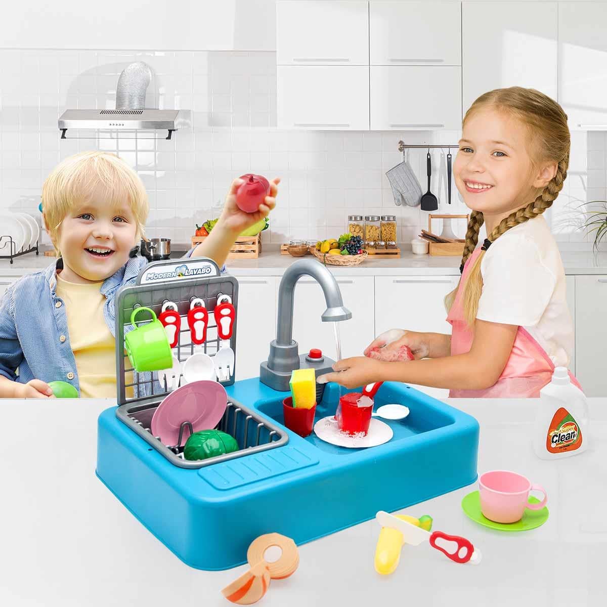 7021 MODERN PİLLİ LAVABO - MAVİ (8)