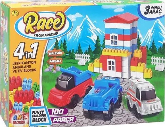 ANT BLOCKS 100 PARÇA CITY SET