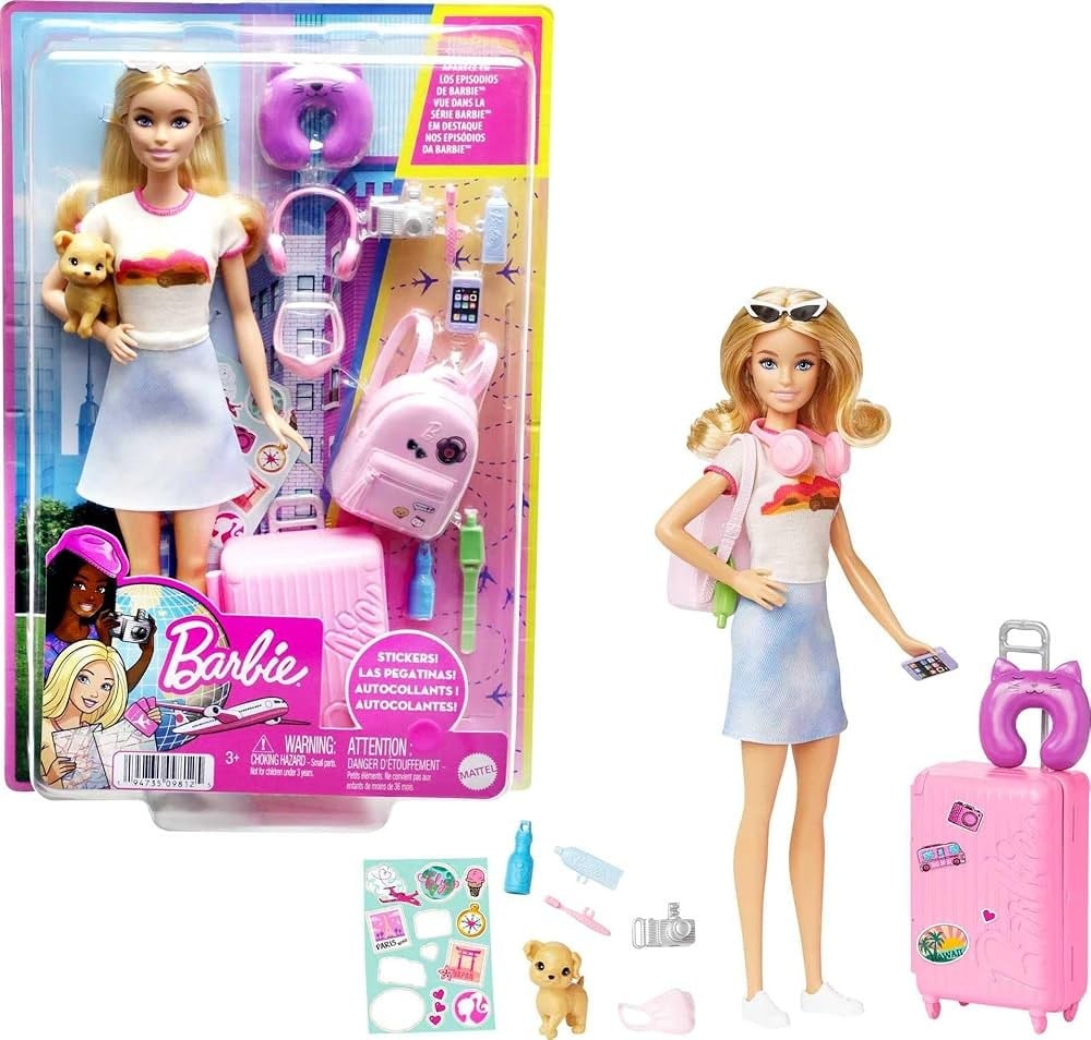 BARBİE SEYAHATTE BEBEĞİ VE
AKSESUARLARI