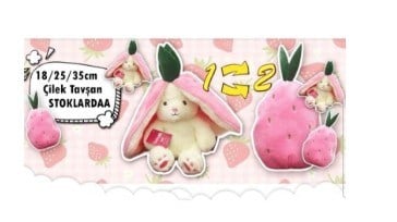 BERRY RABBİT 35 CM-EKRU