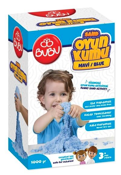 BU-BU OYUN KUMU 1000 GR. MAVİ