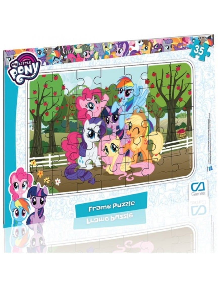 CAFRM-5013-5014 CA GAMES MY LITTLE PONY FRAME PUZZLE 35