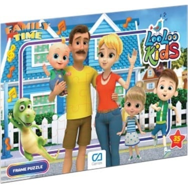 CAFRM-5281-5282 CA GAMES LOOLOOKİDS FRAME PUZZLE 35