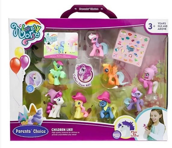 KUTULU 8-Lİ PONY SET