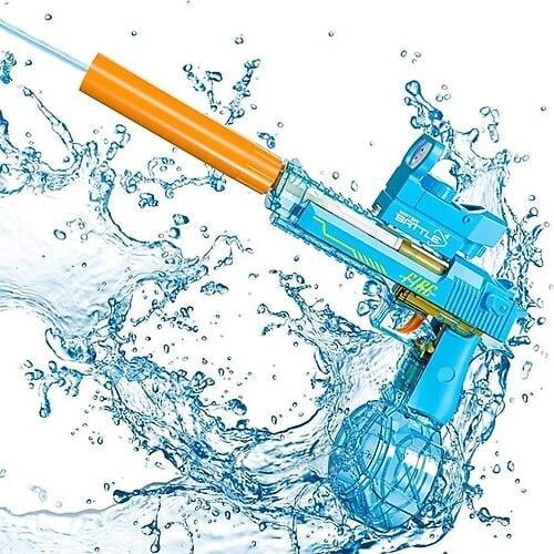 LEARNİNG FUN SERİ ATIŞ 10M MENZİL 425ML KAPASİTELİ ŞARJLI TAM OTOMATİK SU TABANCASI