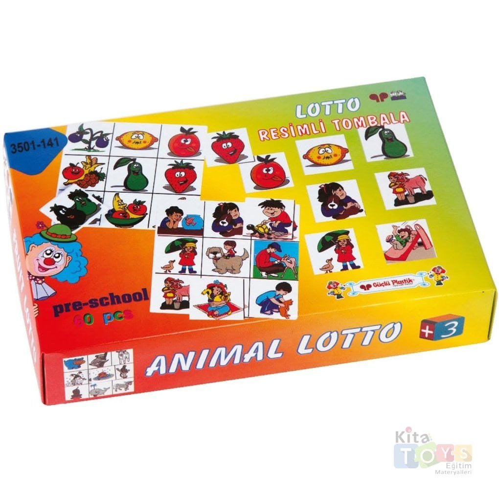 LOTTO RESİMLİ TOMBALA 60 PARÇA 