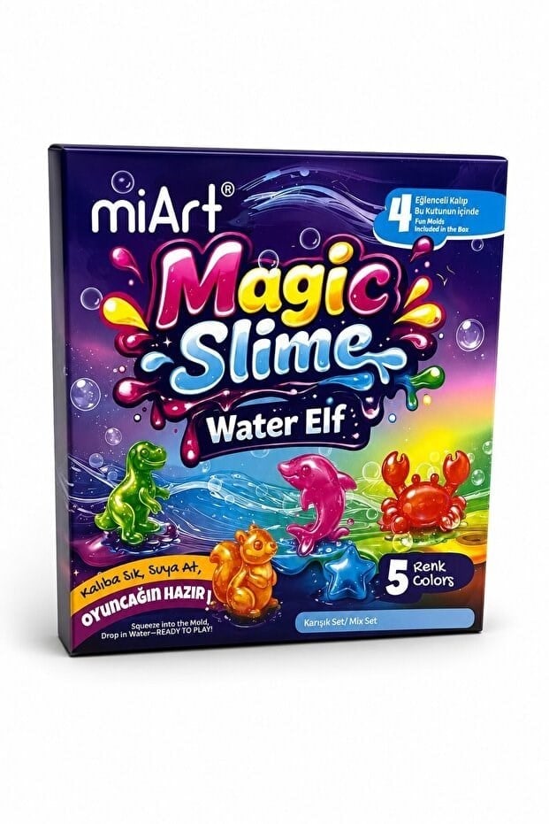 Magic Slime 90 Mi x 5'Li Set - Karışık Set -