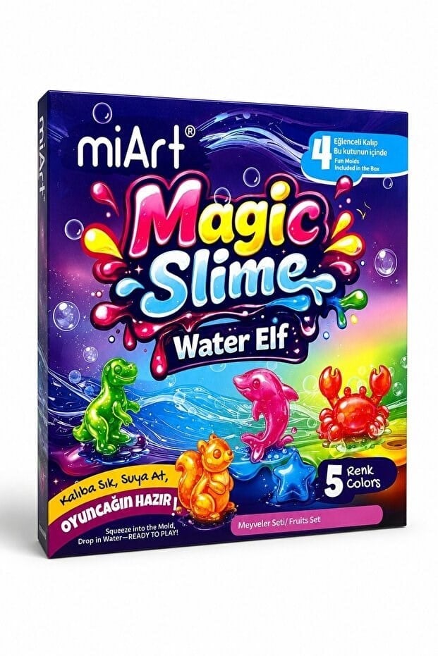 Magic Slime 90 Mi x 5'Li Set - Meyveler Seti -