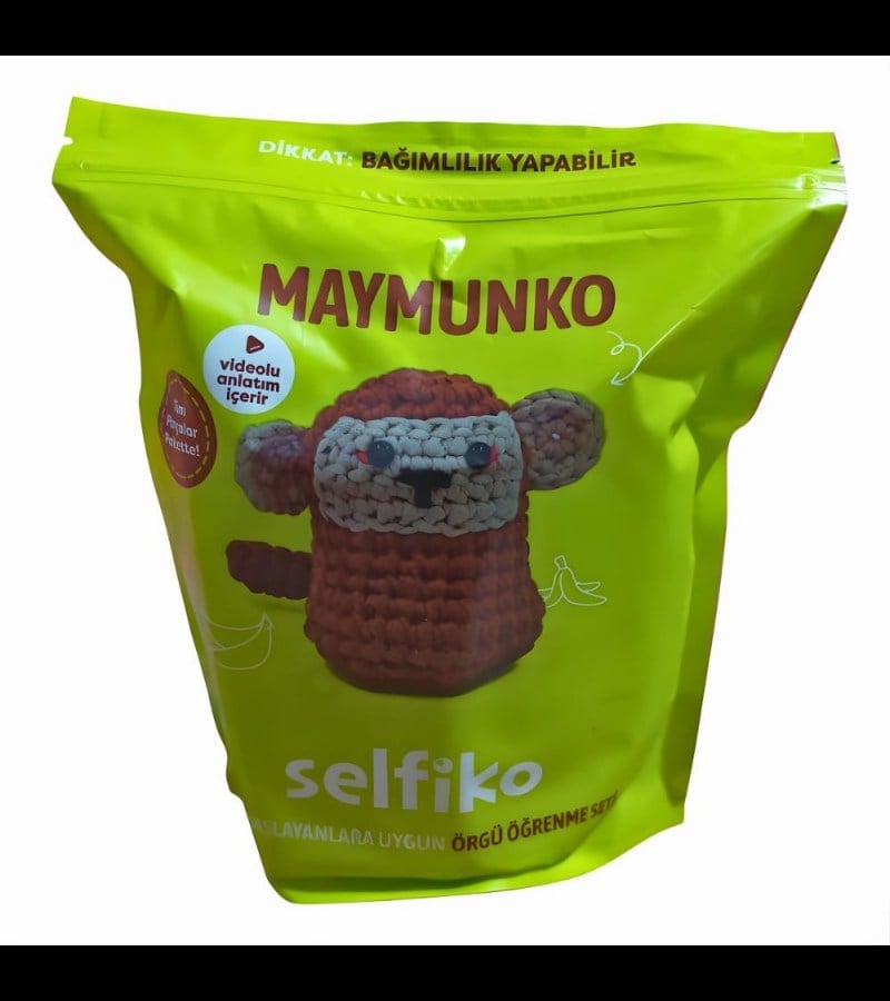 MAYMUNKO Örgü İpi Seti