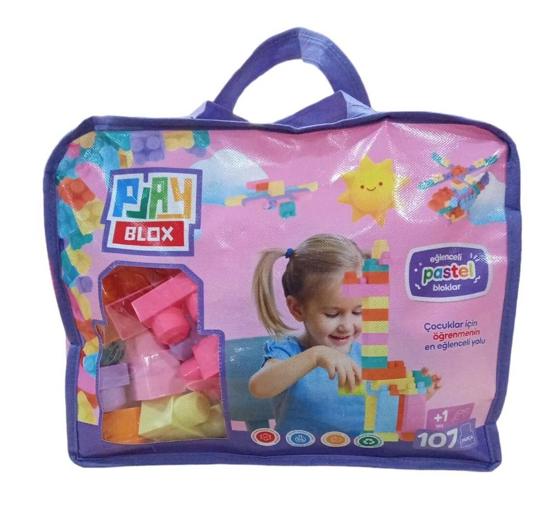 PLAYBLOX BLOCK PASTEL 107 PCS BUCKET