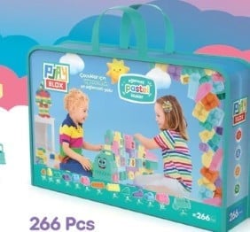 PLAYBLOX BLOCK PASTEL 266 PCS BAG