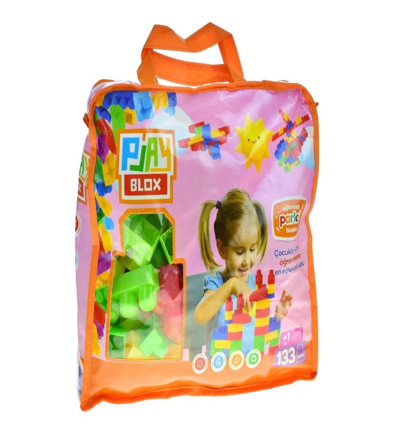 PLAYBLOX BLOCK SHINE 133 PCS BAG GIRLS&BOYS