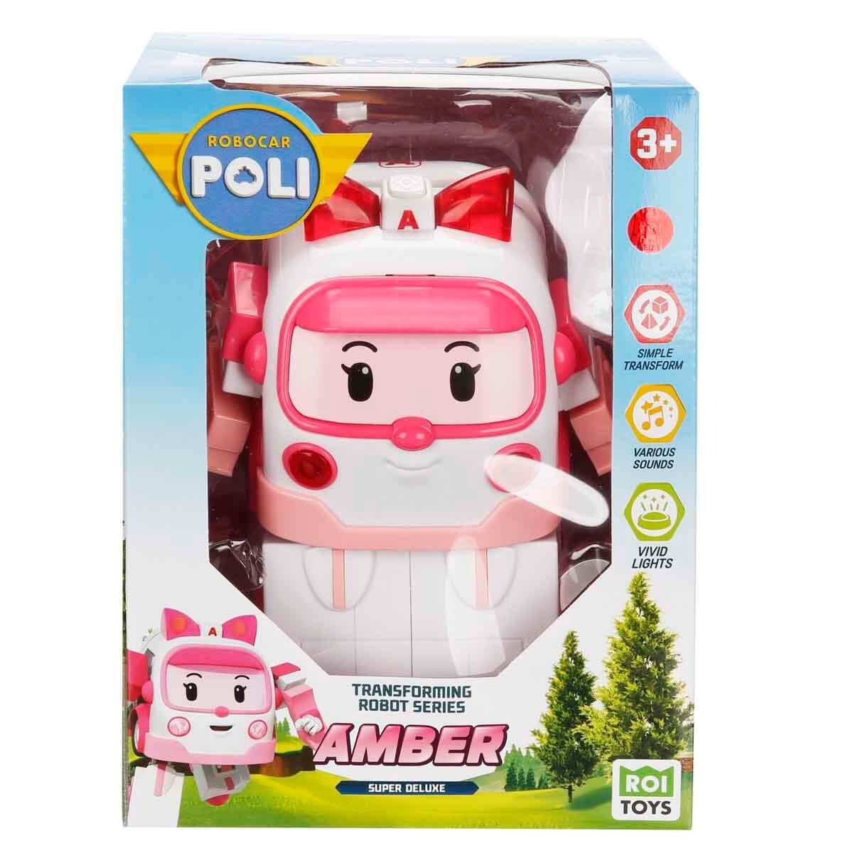 ROBOCAR POLİ BÜYÜK
TRANSFORMİNG ROBOT AMBER (SESLİ VE IŞIKLI)