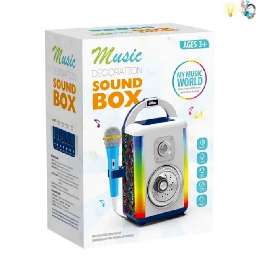 TOYCRAFT BLUETOOTLU KAREOKE SETİ IŞIKLI *8 