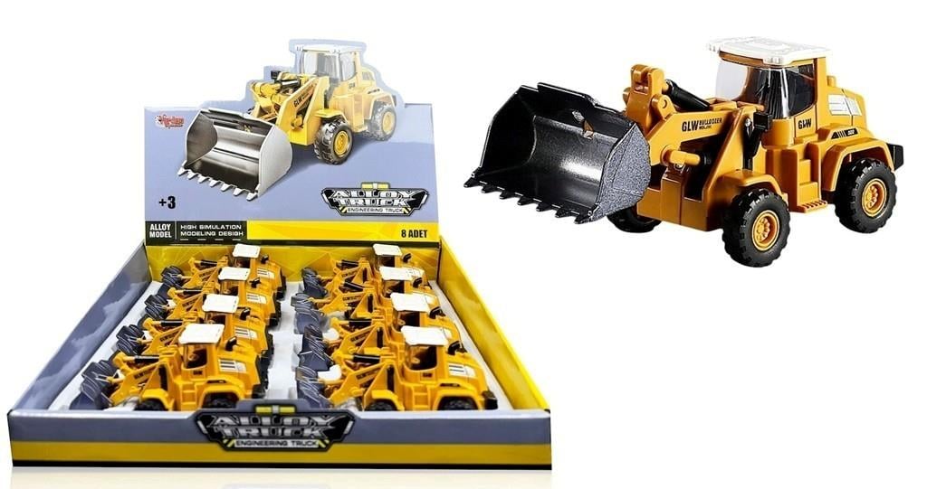Vardem Sürtmeli Metal İnşaat Aracı Kepçe