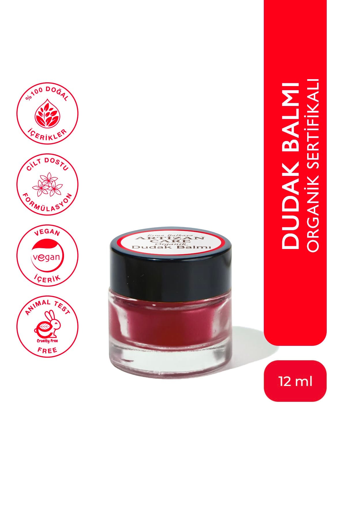 Organik Dudak Balmı