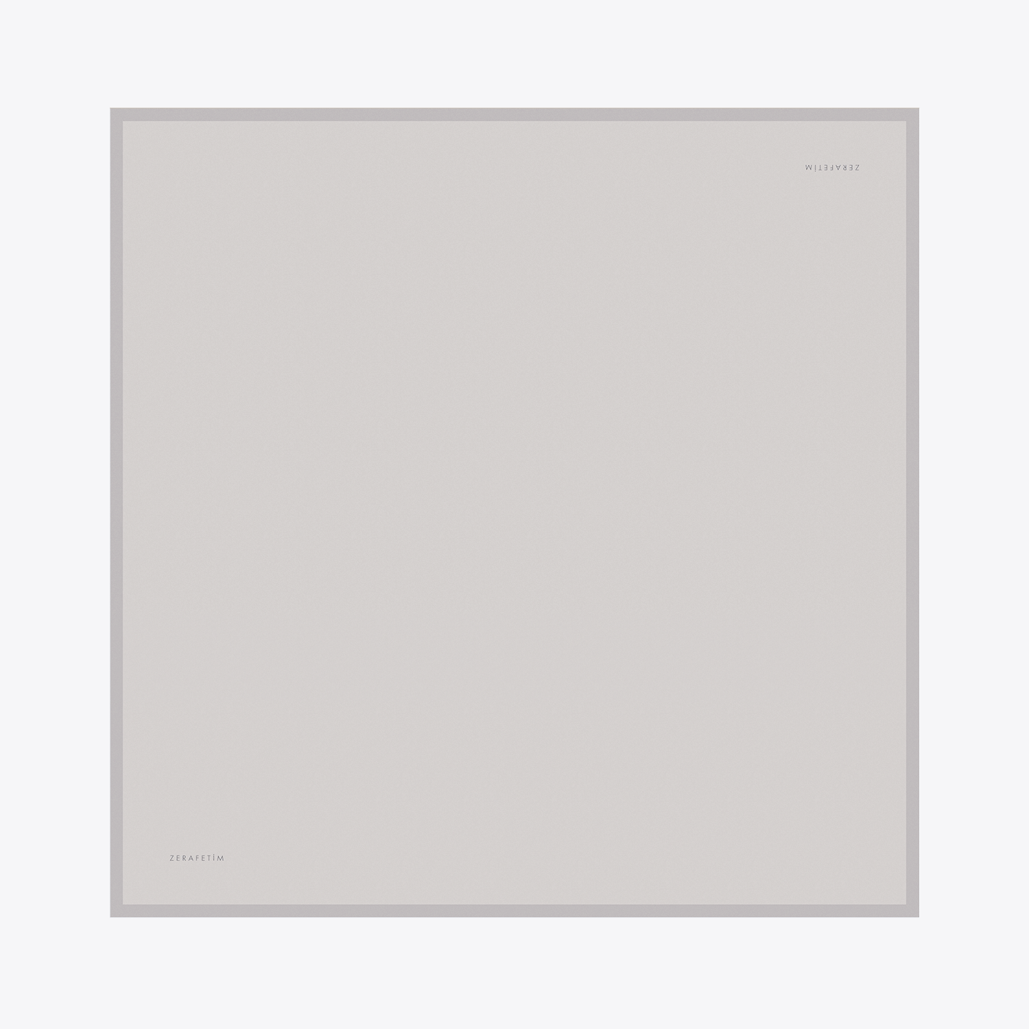 Plain Desen İpek Twill Eşarp
