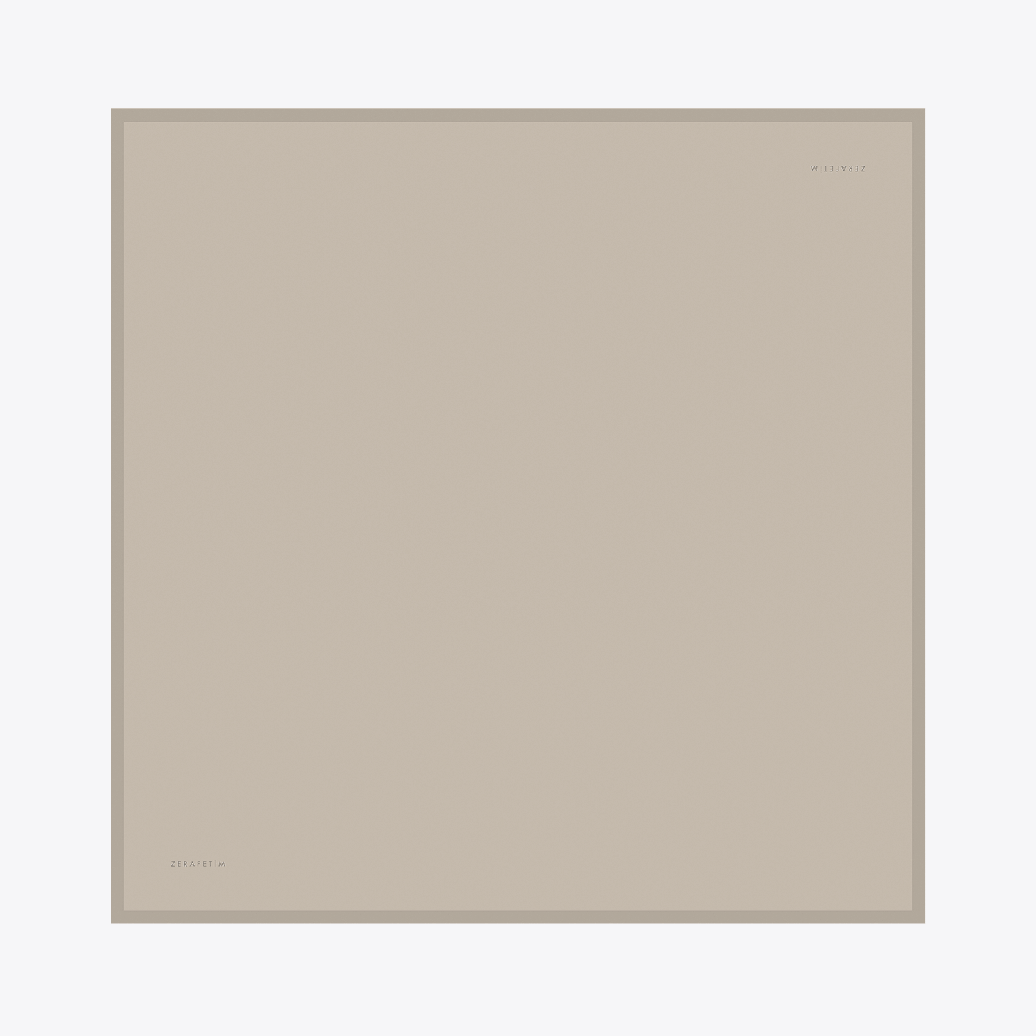 Plain Desen İpek Twill Eşarp