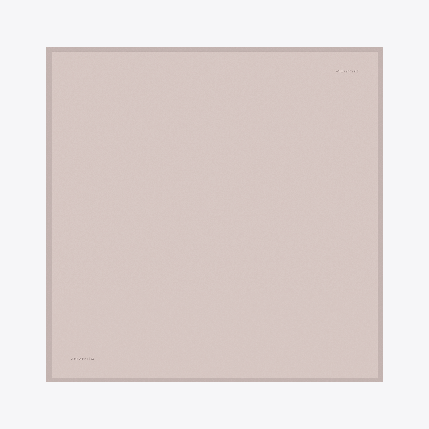 Plain Desen İpek Twill Eşarp