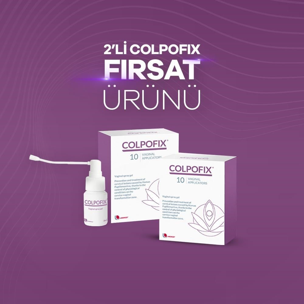 COLPOFİX VAJİNAL SPREY 2 Lİ AVANTAJ PAKETİ  