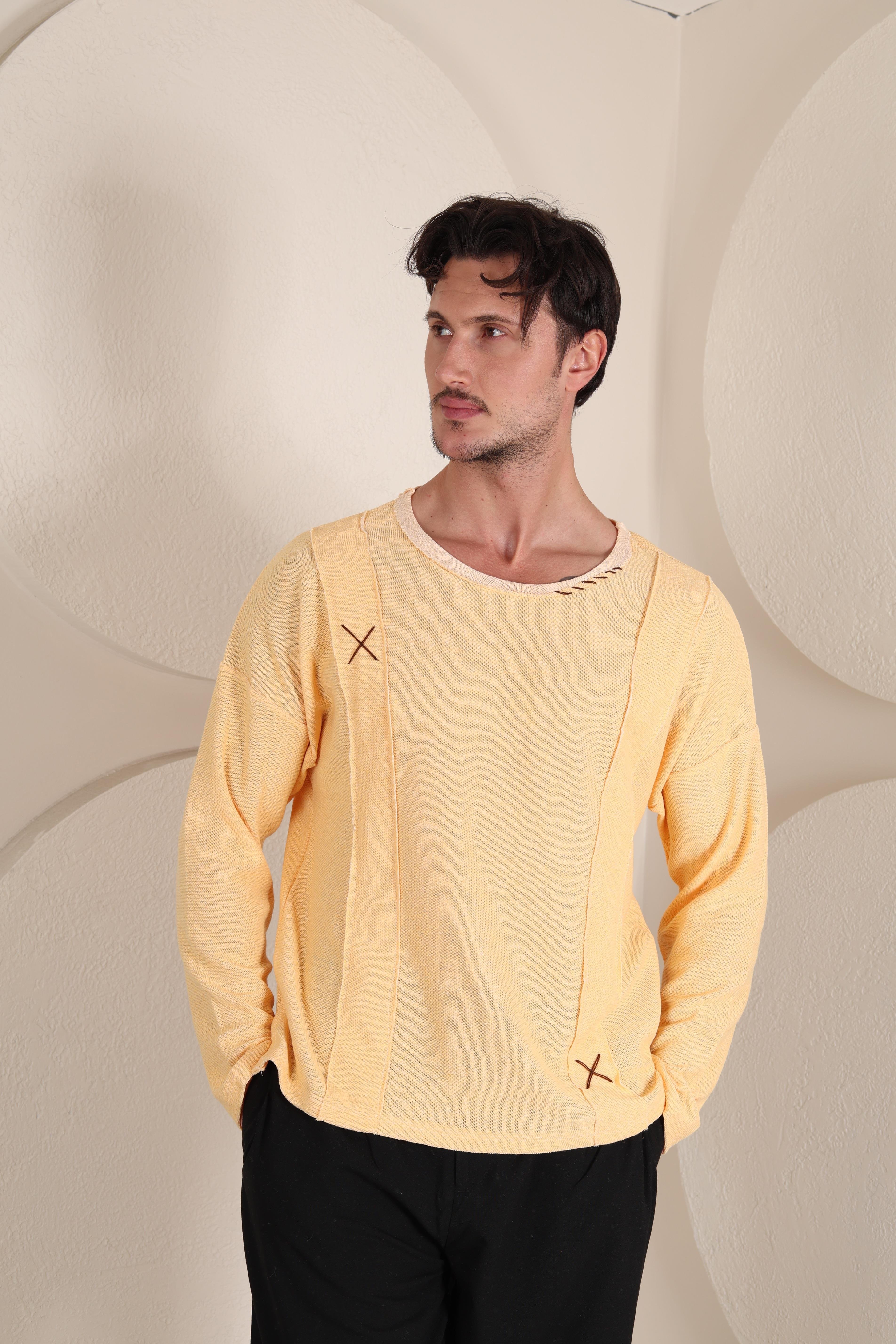 Şerit Triko Sweat
