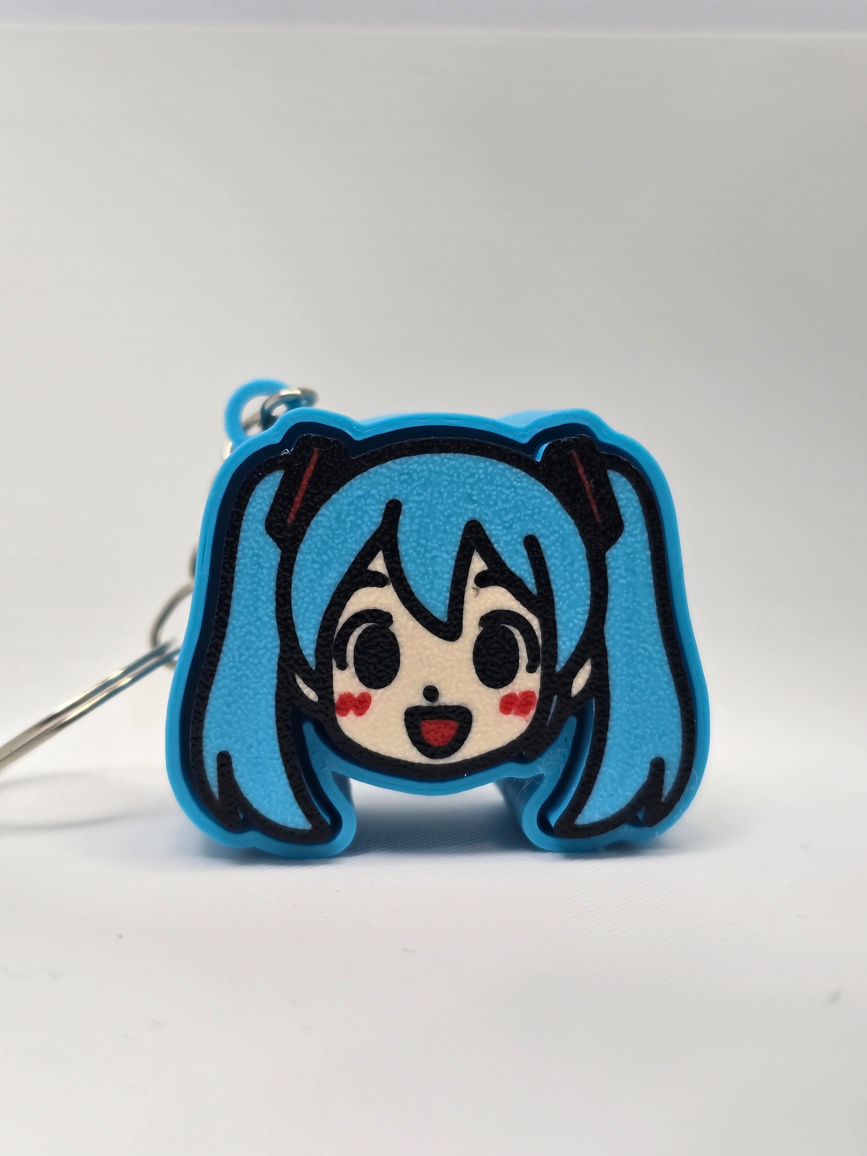 Miku clicker anahtarlık