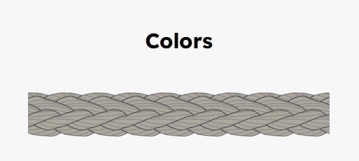 DYNA ONE - 3 MM - GREY (GLEISTEIN) - price per meter