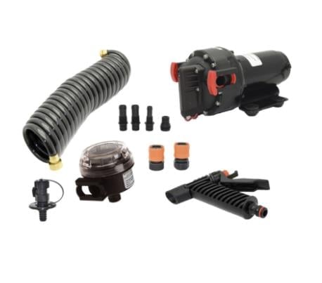 GÜVERTE YIKAMA POMPA KİTİ AQUA JET WD 5.2 GPM 12V 20 LT/DK