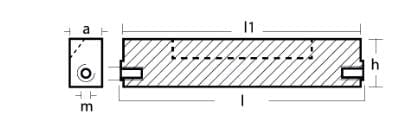 Johnson -Evinrude Power Trim anode - Anodo per trim Johnson -Evinrude