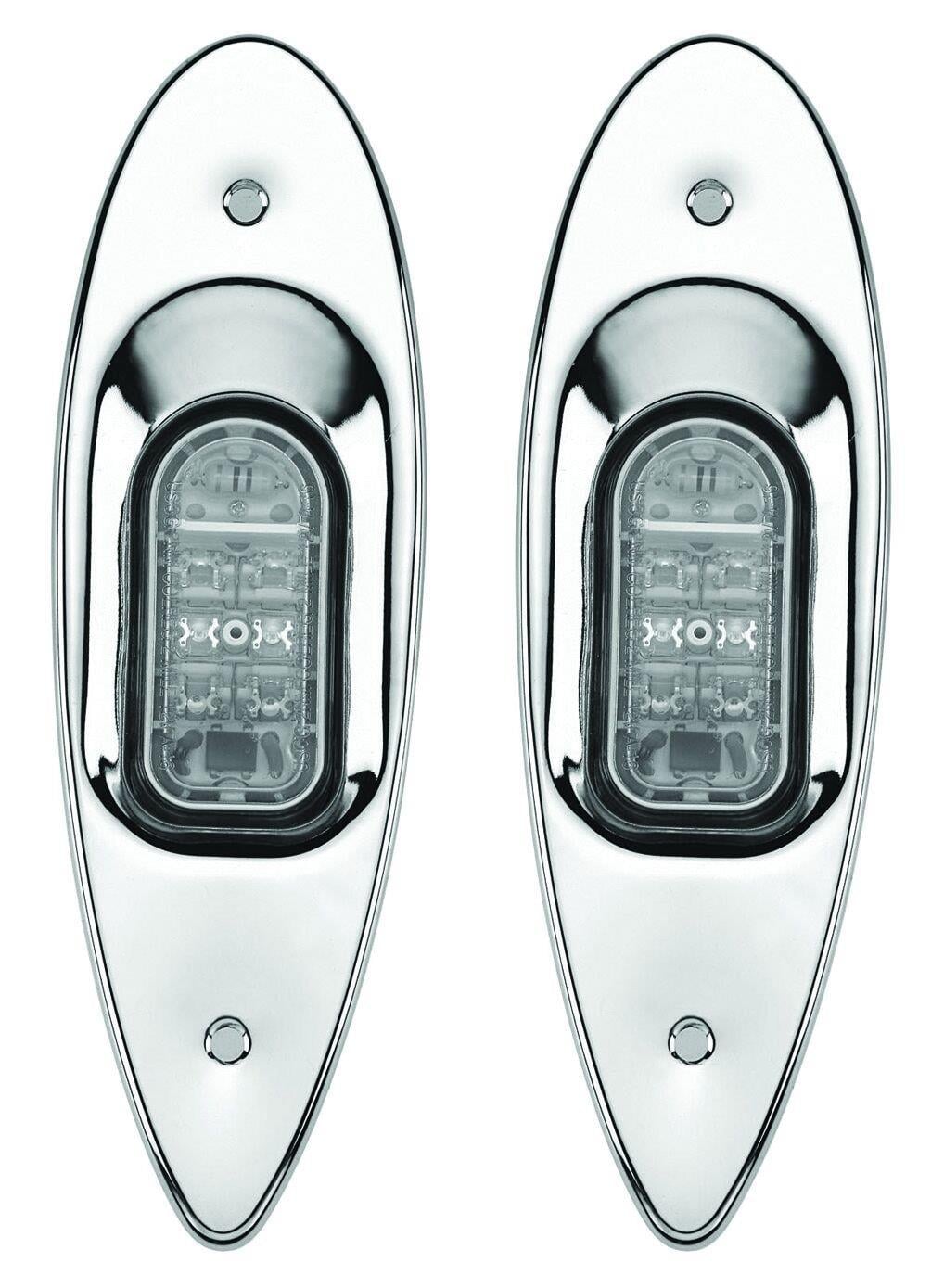 Krom Gömme Seyir Feneri 12v Led