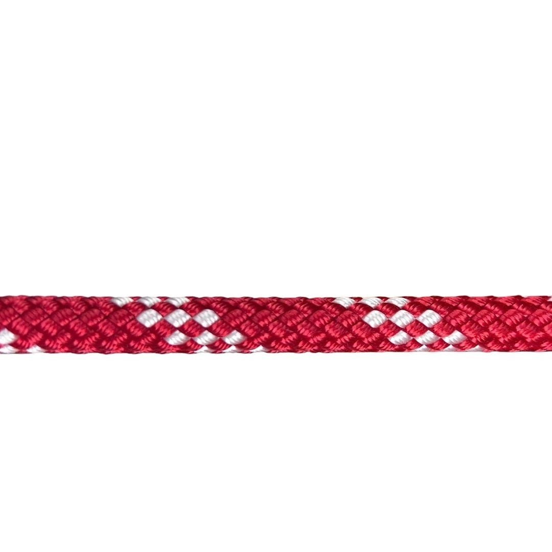 LUPES LS TIGTH - 10 MM - RED-WHITE (KAYA ROPES) - price per meter