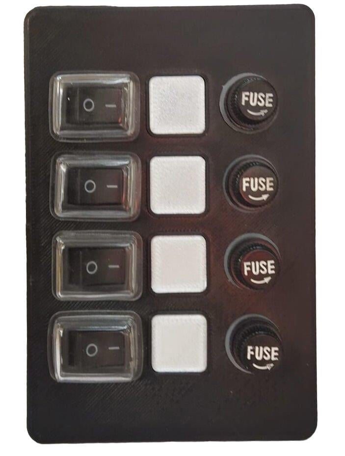 Marin 4'lü Switch Panel 83x120mm