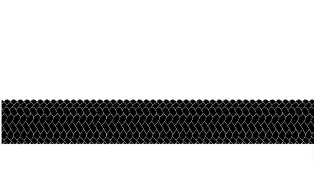 MEGA TWIN DYNEEMA - 12 MM - BLACK (GLEISTEIN) - price per meter