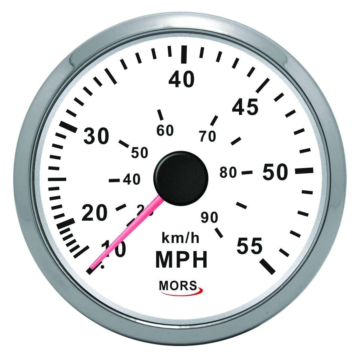 Mors Sürat Göstergesi 55mph Beyaz Ø: 100mm
