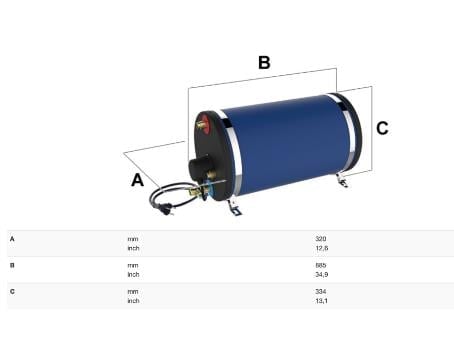NAUTIC SERİSİ BOILER 22 L 1250W