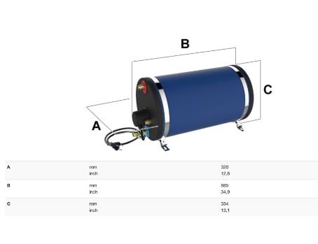 NAUTIC SERİSİ BOILER 30 L 1250W