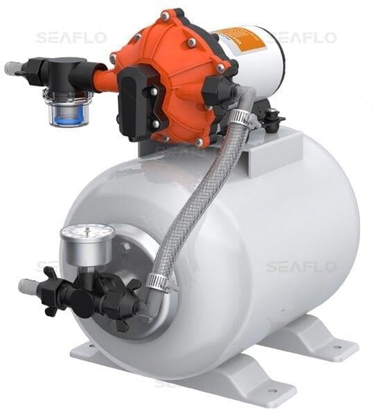 Seaflo Tanklı Hidrofor 8 Lt Tank 12v