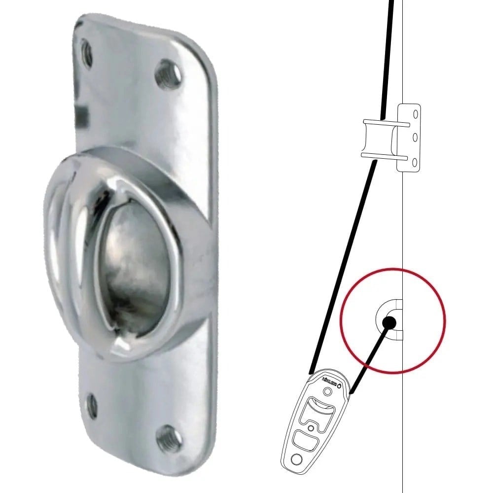 SELDEN - DEAD-END BRACKET FOR CODE-ZERO (max rope ø16 mm)