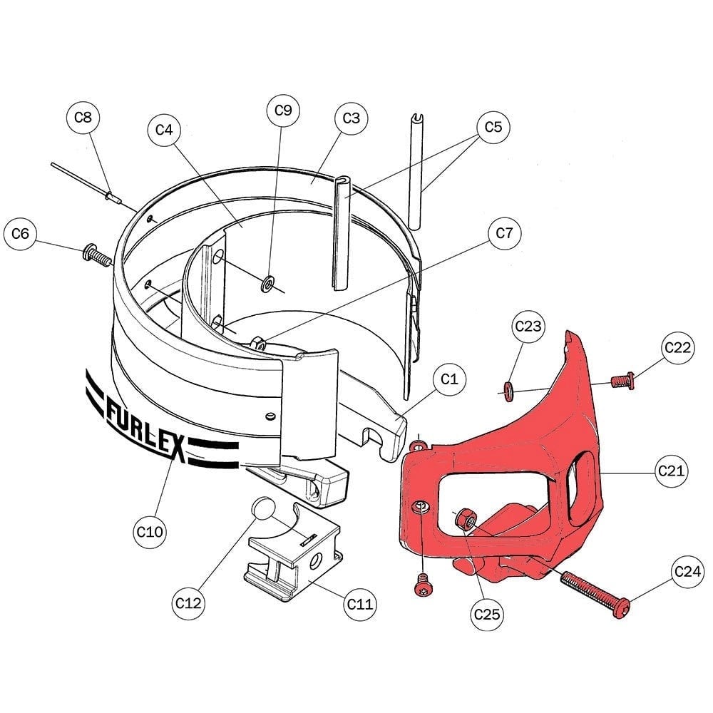 SELDEN - LINE GUIDE ASSY FLX 300S