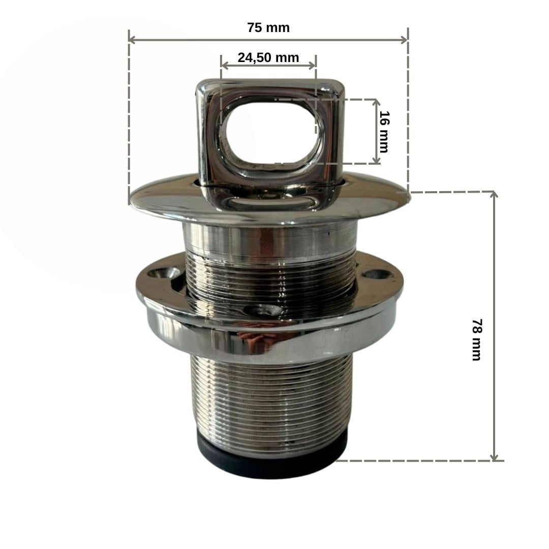 SLIDING PAD-EYE ( WL 3500 Kg)