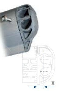 SPARCRAFT - BF4 CONTINUOUS SPREADER TIP WITHOUT TAPER -CPLT
