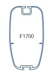 SPARCRAFT - BOOM SECTION F1700 ANODIZED (LENGTH: 6.500 MM)
