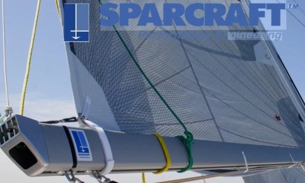 SPARCRAFT - BOOM SECTION F810 ANODIZED (LENGTH: 6.400 MM)